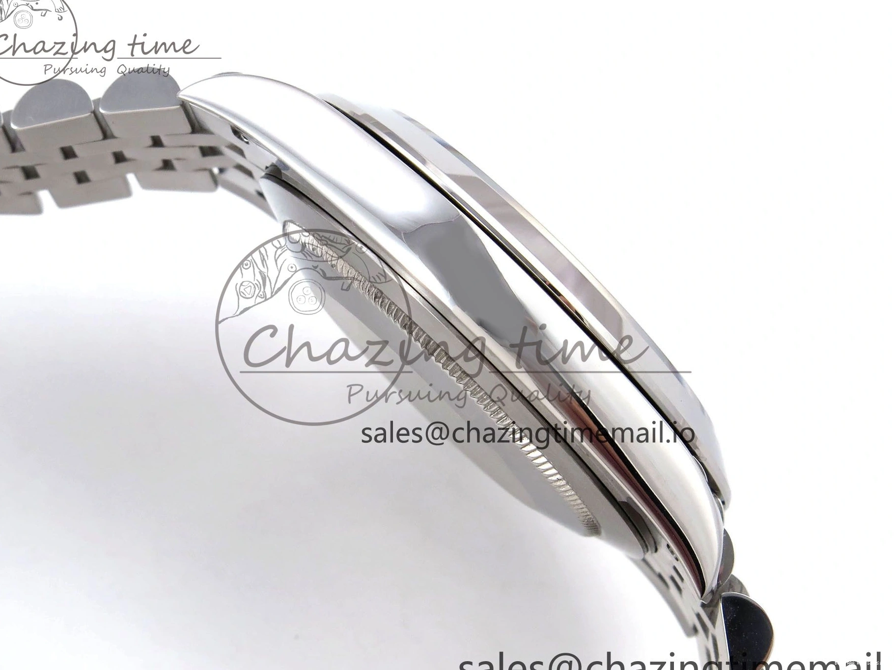 Best AAA Replica Sites 904L on VSF Dial DateJust FreshLook 1282 Edition 41 VS 126330 Green SS Jubilee Bracelet 1:1 Best 0115